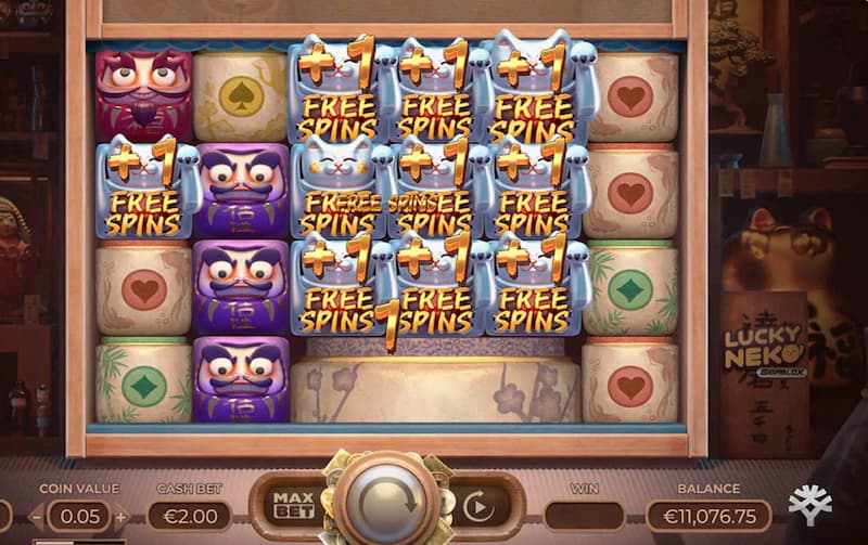 Slot Mèo Thần Tài PQ88 với 32.400 cách thắng, hũ khủng 4 Lucky Neko