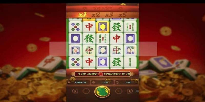 Slot game Con Đường Mạt Chược PQ88: Săn jackpot 9 con số 3 Slot Mạt Chược có 25 dòng thanh toán